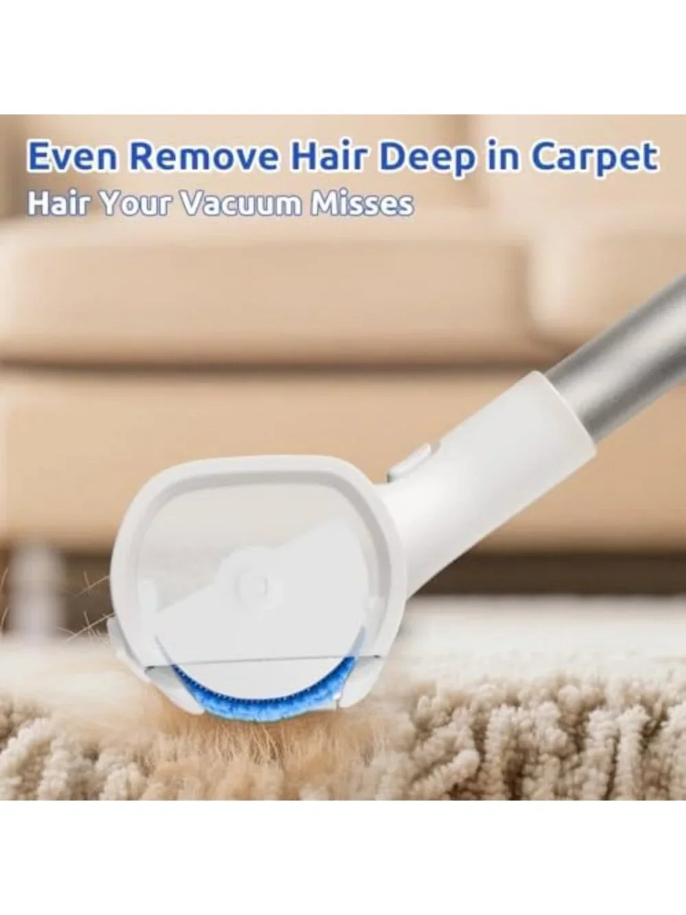 Pet Hair Removal Carpet Roller - Effective Tool for Carpets & Upholstery